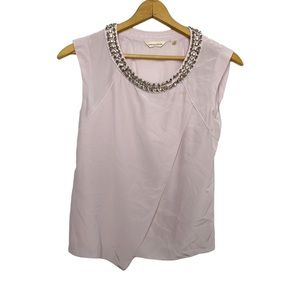 Rebecca Taylor lavender silk top
